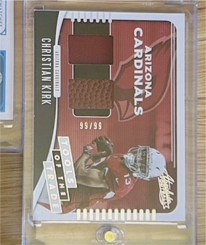 2019 Panini Absolute Tools of the Trade #TTD-CK Christian Kirk — front