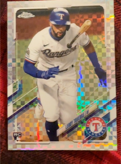 2021 Topps Chrome #146 Leody Taveras — front