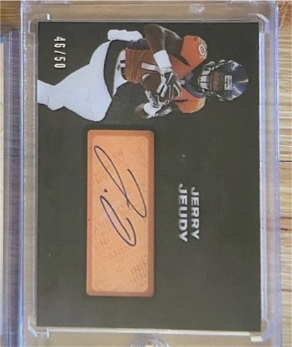 2020 Panini Black #213 Jerry Jeudy — front