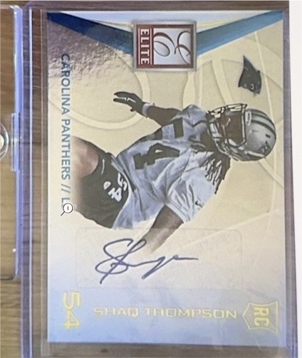2015 Donruss Elite #ERS-ST Shaq Thompson — front