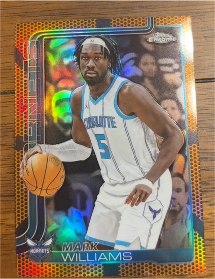 2025-26 Topps Chrome #34 Mark Williams — front
