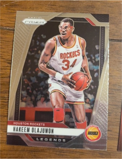 2024-25 Panini Prizm #296 Hakeem Olajuwon — front