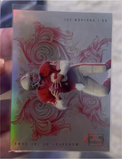 2024 Topps Signature Class #MG-24 Joe Montana Monarchs of the Game — front