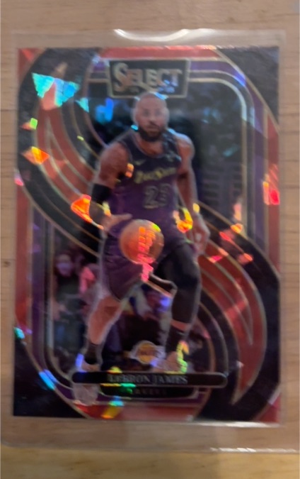 2024-25 Panini Select #25 LeBron James — front