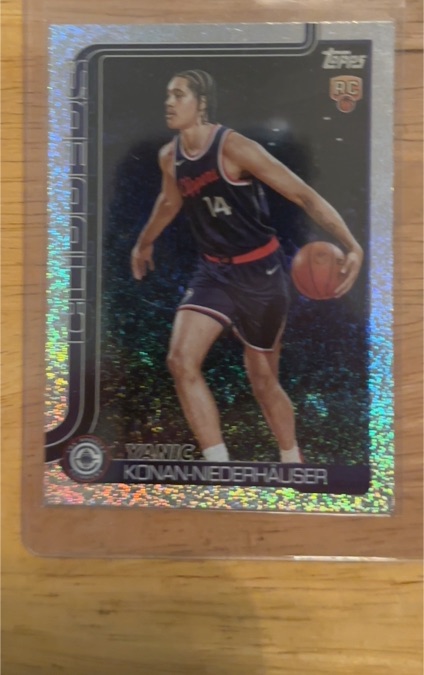 2025-26 Topps #230 Yanic Konan-Niederhauser — front