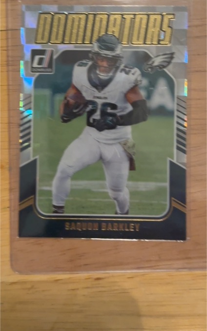 2024 Donruss #13 Saquon Barkley Dominators — front