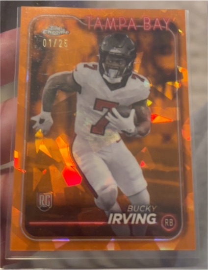 2024 Topps Chrome #226 Bucky Irving — front