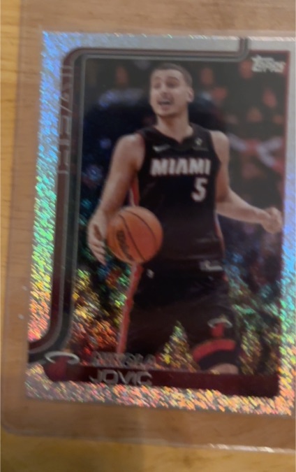 2025-26 Topps #76 Nikola Jovic — front