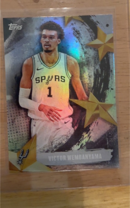 2025-26 Topps Stars of the NBA #SA-11 Victor Wembanyama — front