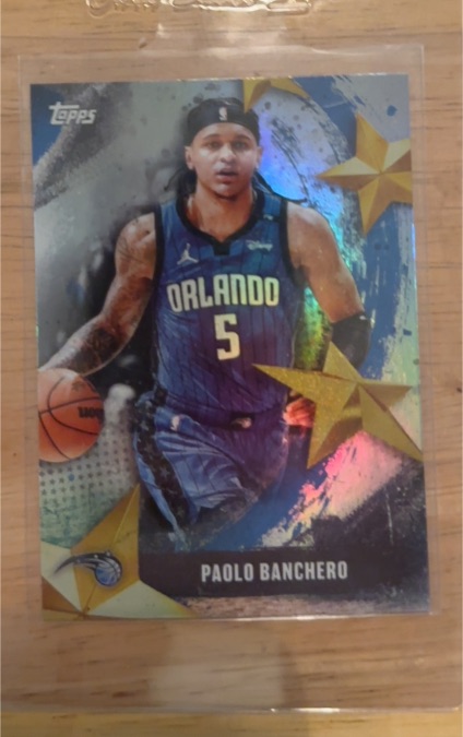 2025-26 Topps Stars of the NBA #SA-20 Paolo Banchero — front