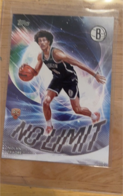 2025-26 Topps No Limit #NL-19 Nolan Traore — front