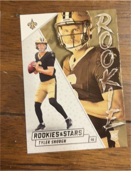 2025 Panini Rookies & Stars #28 Tyler Shough Rookie Exclusive — front