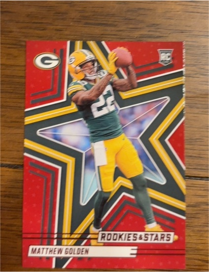 2025 Panini Rookies & Stars #158 Matthew Golden — front