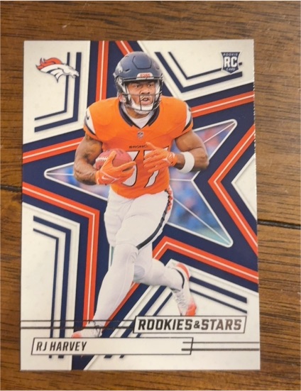 2025 Panini Rookies & Stars #173 RJ Harvey — front