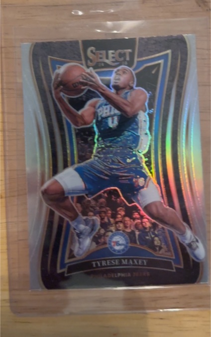2024-25 Panini Select #364 Tyrese Maxey — front