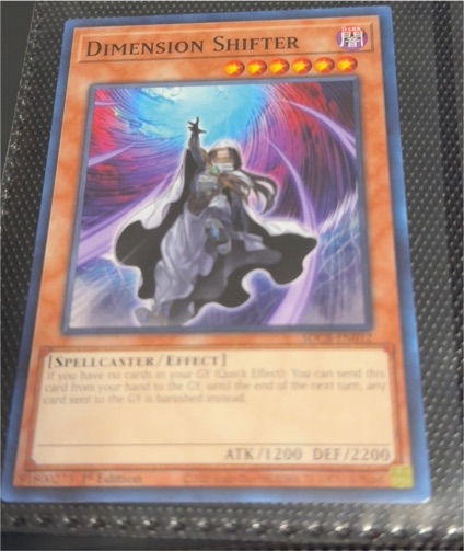YuGiOh! Dimension Shifter RA01-EN014 — front