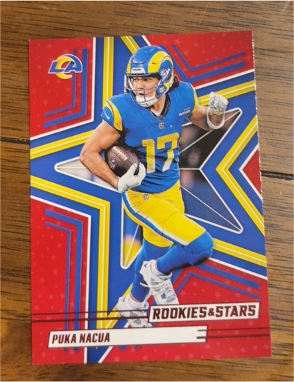 2025 Panini Rookies & Stars #18 Puka Nacua — front