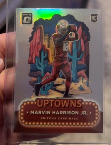 2024 Panini Donruss Optic Uptowns #5 Marvin Harrison Jr. — front