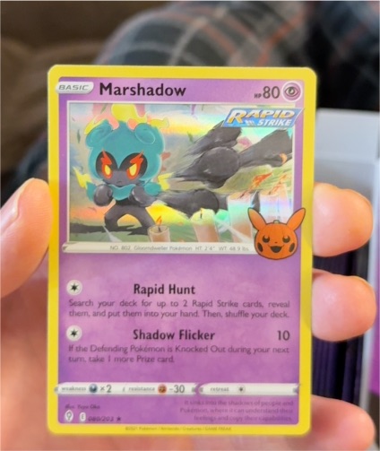2023 Pokémon TCG Trick or Trade #080 Marshadow — front
