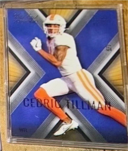2023 Wild Card SP Promo X-Plode #XPP-7 Cedric Tillman — front