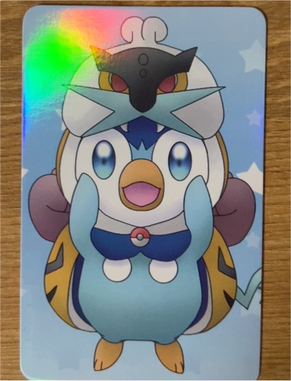 2025 Pokémon Piplup/Raikou Cosplay Custom Art Promo — front