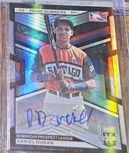 2023 Panini Elite Extra Edition #199 Dariel Duran — front