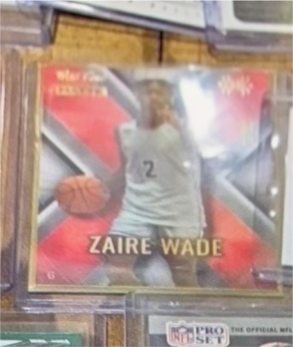 2025 Wild Card Haunted Hits Zaire Wade — front