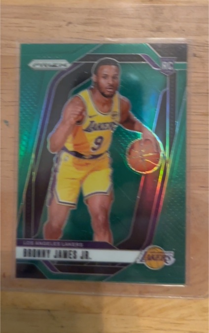 2024-25 Panini Prizm #243 Bronny James Jr. — front