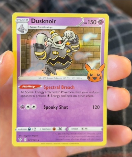 2023 Pokémon Trick or Trade #071 Dusknoir — front