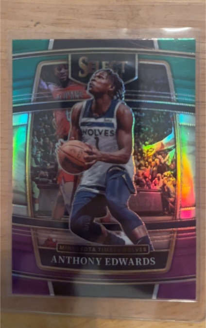2021-22 Panini Select #49 Anthony Edwards — front