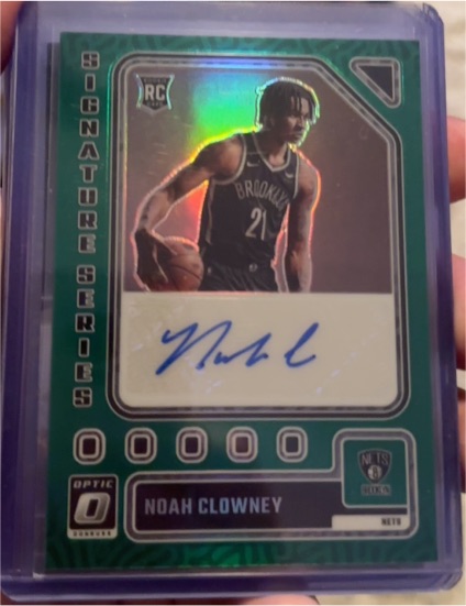 2023-24 Donruss Optic Signature Series #SS-NOA Noah Clowney — front
