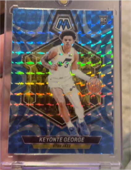 2023-24 Panini Mosaic #222 Keyonte George — front