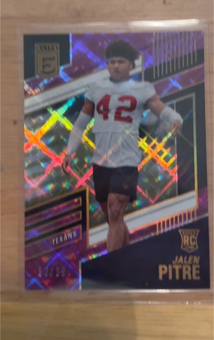 2022 Panini Donruss Elite Rookie Jalen Pitre — front