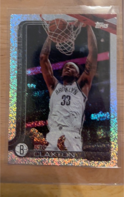 2023 Topps #33 Nic Claxton — front