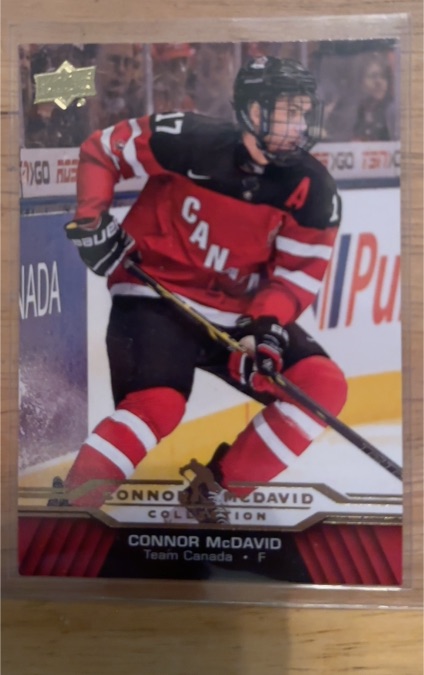 2015-16 Upper Deck Connor McDavid Collection #CM-25 Connor McDavid — front