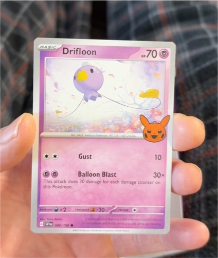 2023 Pokémon Trick or Trade #089 Drifloon — front