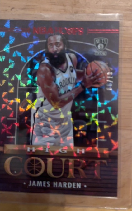 2021-22 Panini NBA Hoops High Court #11 James Harden — front