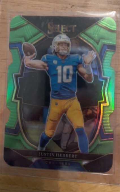 2022 Panini Select #14 Justin Herbert — front