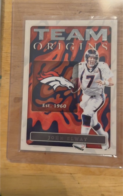 2022 Panini Origins Football #TO-4 John Elway Team Origins — front