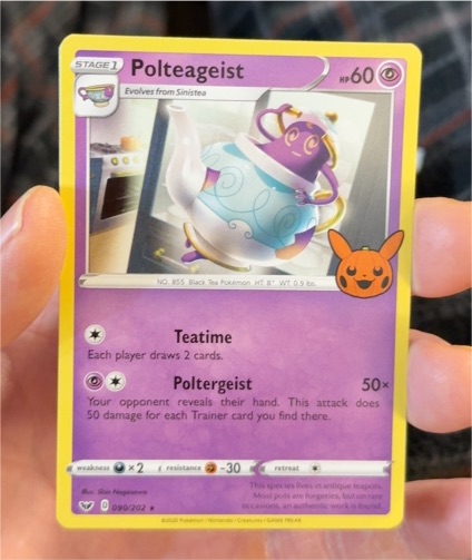 2023 Pokémon Trick or Trade #90 Polteageist — front