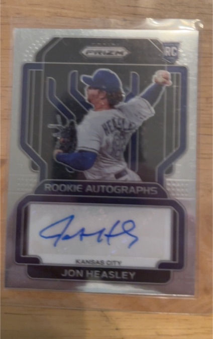 2022 Panini Prizm #RA-JH Jon Heasley — front