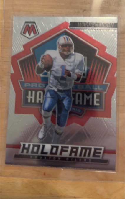 2022 Panini Mosaic #HF-18 Warren Moon — front