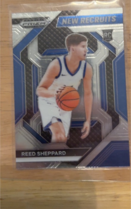 2024 Panini Prizm Draft Picks New Recruits #13 Reed Sheppard — front