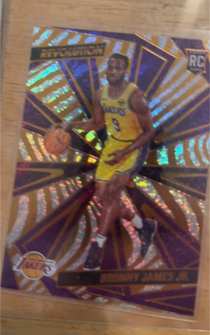 2024-25 Panini Revolution #118 Bronny James Jr. — front