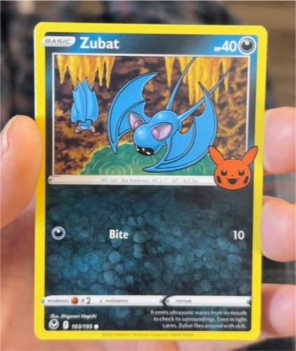 2023 Pokémon TCG Trick or Trade #103 Zubat — front