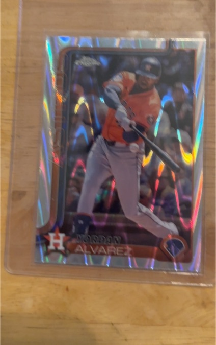 2025 Topps Chrome #267 Yordan Alvarez — front