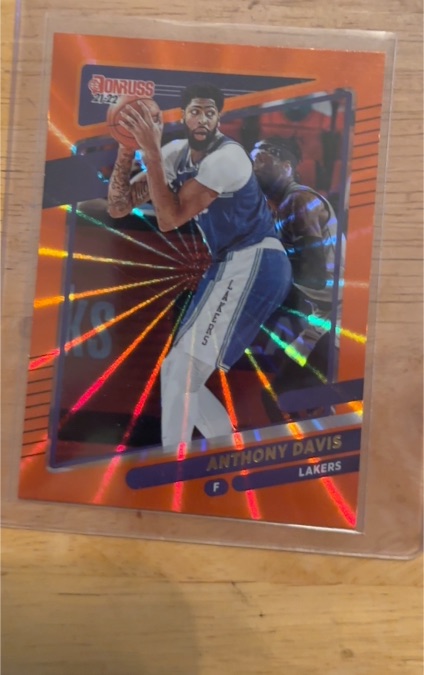 2021-22 Donruss #172 Anthony Davis — front