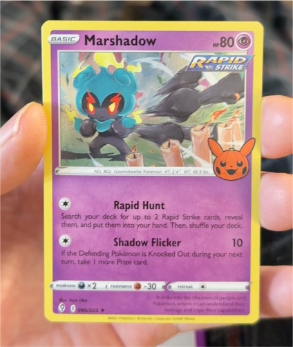 2023 Pokémon Trick or Trade #80 Marshadow — front