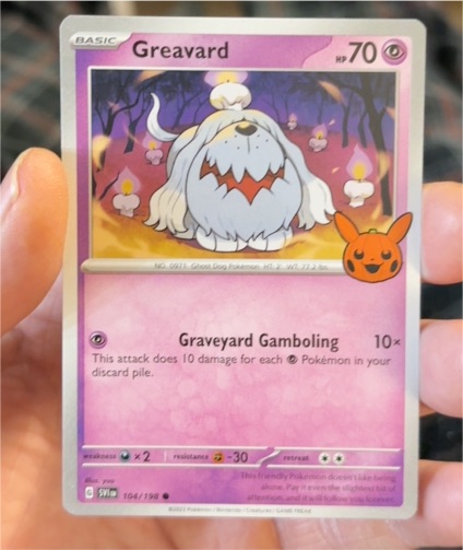 2023 Pokémon #104 Greavard — front
