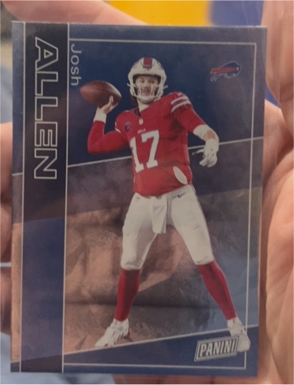 2025 Panini The National #24 Josh Allen — front